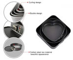 Picture of 3 Shape Cake Mould ( Heart, Square, Round )