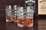 Picture of Beer Whiskey Crystal Diamond Design Glasses For Whiskey Cocktails Bourbon Scotch With Luxury Gift Box (300ml, 6 Glass)