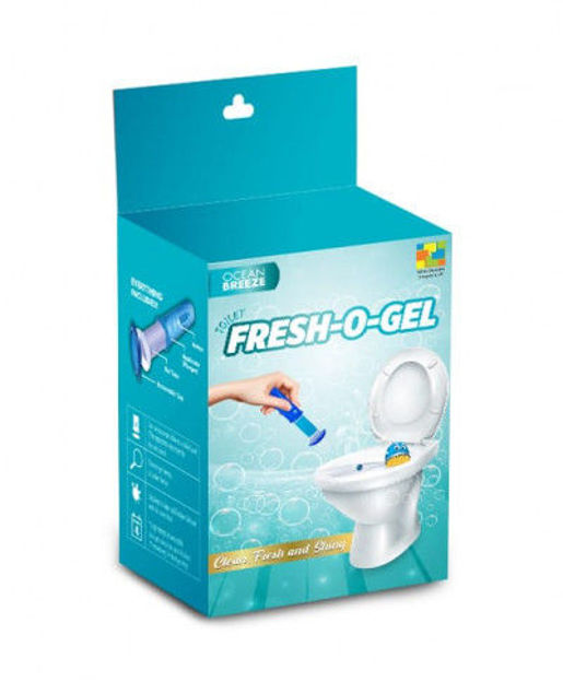 Picture of Fresh-O-Gel- Toilet Cleaning Gel(Ocean Breege Flavours)