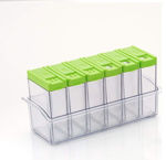 Picture of Spice Rack 6 Lid Container Set