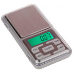 Picture of Digital Pocket Weighing Scale with Green Backlight (600 g, Black)