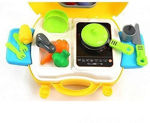 Picture of Luxury Kitchen Set Cooking Toy with Briefcase and Accessories (Yellow)