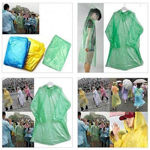 Picture of Waterproof Transparent Unisex Raincoat Disposable