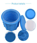 Picture of Silicone Ice Cube Maker |Innovative Space Saving Ice Cube Maker Bucket