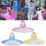 Picture of Foldable Waterproof Hands-Free Headwear Umbrella/Rain Hat (Multicolour)