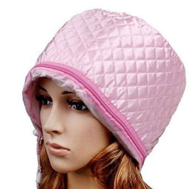 Picture of Hair Care Thermal Head Spa Cap Treatment With Beauty Steamer Nourishing Heating Cap, Spa Cap For Hair, Spa Cap Steamer For Women
