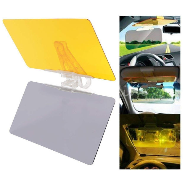  Car Sun Visor Anti-Glare Mirror,Car Sun Visor Vanity