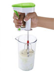 Picture of Butter Milk Lassi Maker Hand Press Blender Mixer Egg Beater Lassi Butter Handle Coffee Milk Egg Beater Mixer Shaker(Colour Assorted)