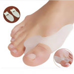 Picture of Gel Orthopedic Foot Protector Anti Crack Toe Protector | Toe Separator For Men And Women