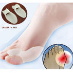 Picture of Gel Orthopedic Foot Protector Anti Crack Toe Protector | Toe Separator For Men And Women