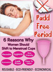 Picture of Reusable Menstrual Cup With No Rashes, Leakage |Ultra Soft Period Cup