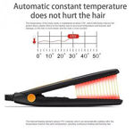 Picture of Ceramic Plates Hair Straightener Crimper With 120 To 230 Degrees Temperature Control Styling Machine For Women And Men (Black)