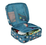 Picture of Travel Portable Cosmetic Makeup Case Organizer Travelling Storage Pouch Bag for Women