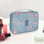 Picture of Travel Portable Cosmetic Makeup Case Organizer Travelling Storage Pouch Bag for Women