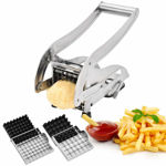 Picture of Stainless Steel Potato French Fries Cutter Machine For Kitchen Potato Chips Slicer
