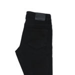 Picture of Men's Solid Black Regular Strechable Fit Jeans