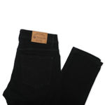 Picture of Men's Dark Black Strechable Regular Slim Fit Jeans