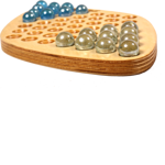 Picture of Wooden Chinese Checkers | Halma Chinese Checkers | Two Player Chinese Checkers