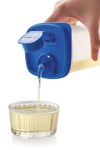 Picture of Easy Flow Plastic Oil Container, BPA Free Plastic Oil Dispenser Bottle  (1 Litre, Blue)