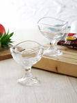 Picture of Ice Cream Serving Bowls Set, 150 Ml Trifle, Salad, Fruit Dessert Bowl, Crystal Clear (2)