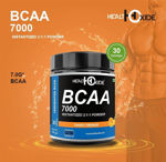 Picture of Healthoxide Bcaa 7000 Amino Acid Instantized 2:1:1 Powder - 300 Gm (Orange)