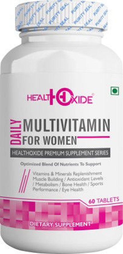 Picture of Healthoxide Multivitamins For Women With 54 Total Nutrients 60 Tablets