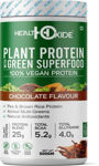 Picture of Healthoxide 25g Vegan Plant Protein, Herbs, Antioxidants, Digestive Enzymes (Natural Chocolate Flavor)