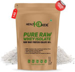 Picture of Healthoxide Pure Raw Whey Protein Isolate (Raw & Unflavored / 27 G Protein Per Serving) - 1 Kg