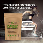 Picture of Healthoxide Pure Raw Whey Protein 80% (Serving Size-30 Gr) - 1 Kg