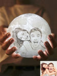 Picture of 3d Print Personalized Moon Lamp (Multicolor In One)
