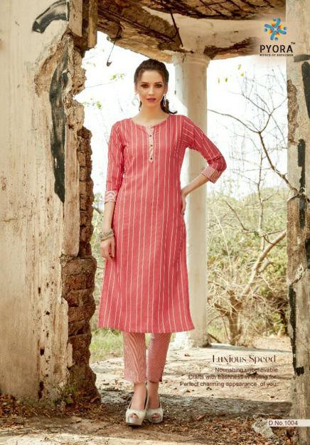 Picture of New Launches Exclusive Designer Kurti With Pent
