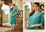 Picture of New Launches Exclusive Designer Kurti With Pent