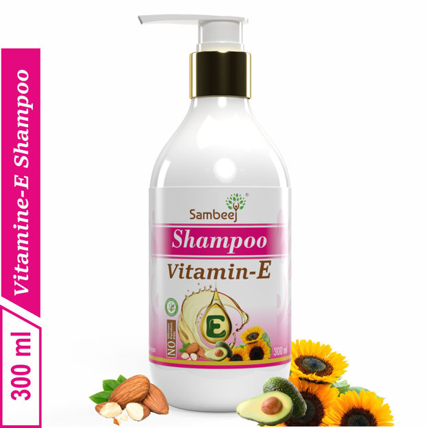 Picture of Vitamin E Shampoo With Growth Protein For Hair Volume