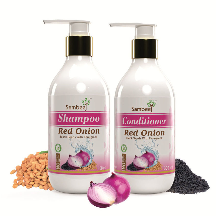 Picture of Red Onion With Black Seed Shampoo & Conditioner Kit