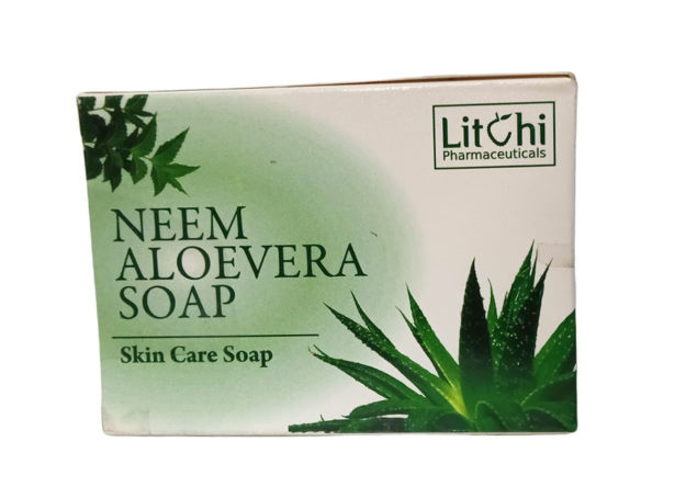 Picture of Vevidhya Sales Neem Aloevera Soap Skin Care Soap