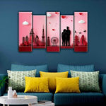 Picture of Loving Couple Wall Painting