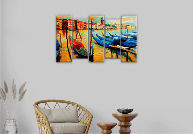 Picture of Modern Art Nature Scenery ( Wall Paintings Modern Art Nature Scenery)