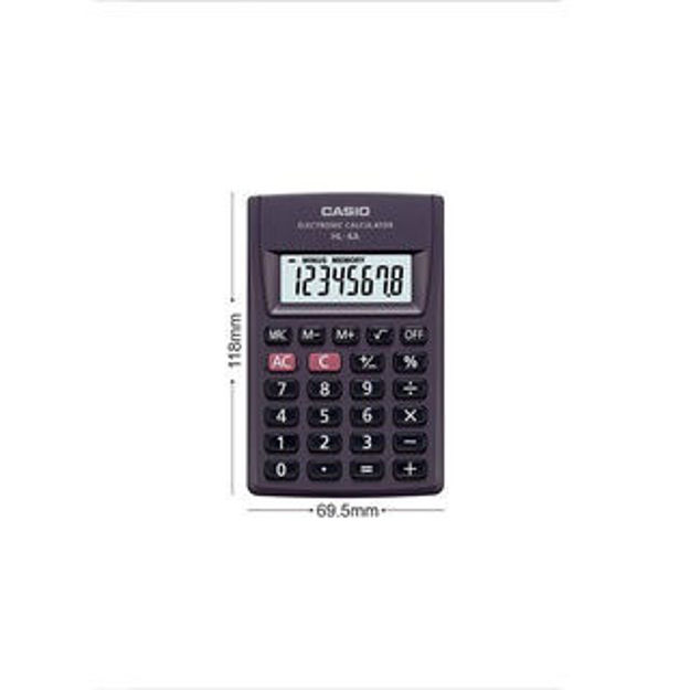 Picture of Casio Mini Packet Portable Calculator