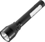 Picture of Dp 9168 (Rechargeable Led Torch) 10w+15w Led, 350mah Battery Torch  (Black :
