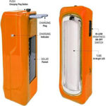 Picture of 24 Energy Rechargeable 18 Hi-Bright Led Tube Electric Charging Torch Emergency Light  (Orange) En -1042
