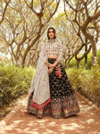 Picture of Heavy Wedding Lehengha With Beautiful Lace Dupatta