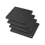 Picture of Silicone Trivet Pot Mat For Countertop Trivest Pads Heat Resistant Table Placemats