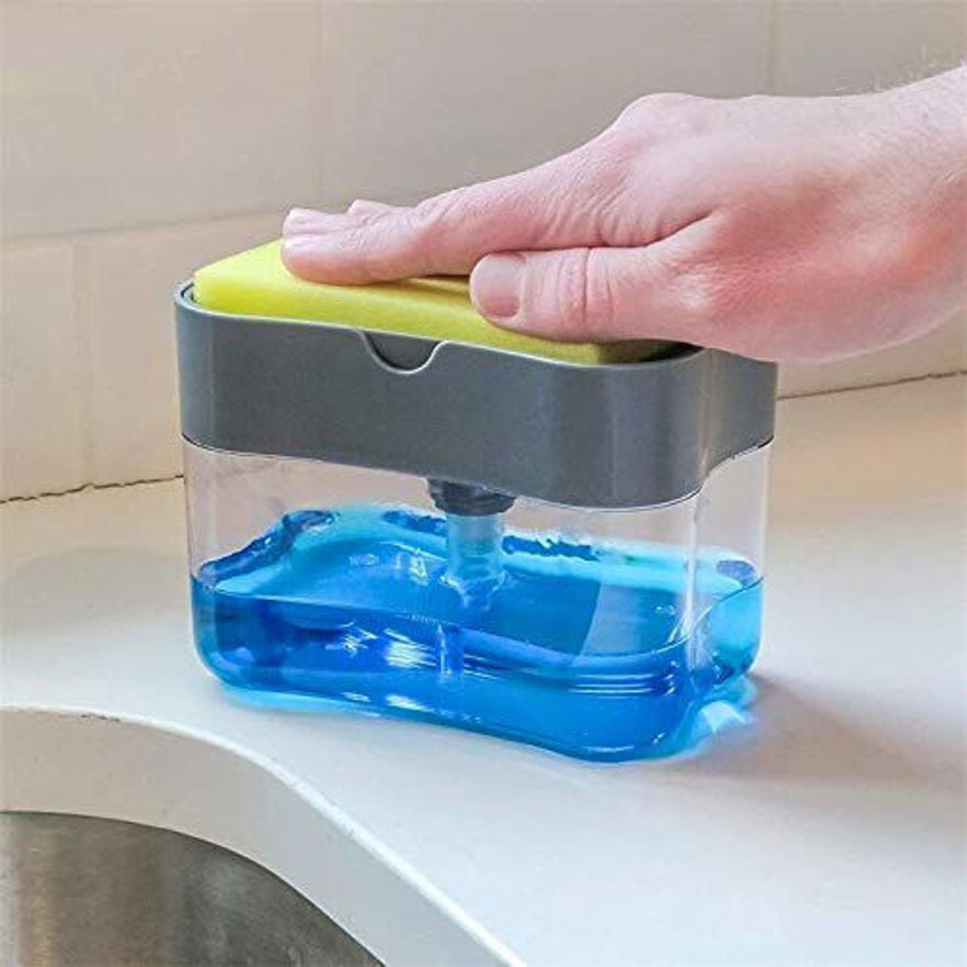 Picture of Multi-Purpose Soap Dispenser For Dishwasher Liquid Holder