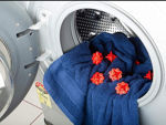 Picture of Washing Machine Ball Laundry Dryer Ball Durable Cloth Cleaning Ball- Red
