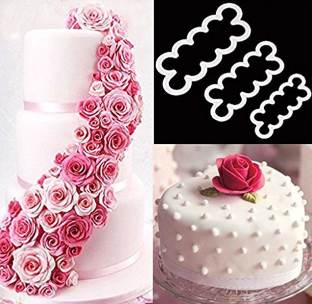Picture of Set Of 3 Cake Decor