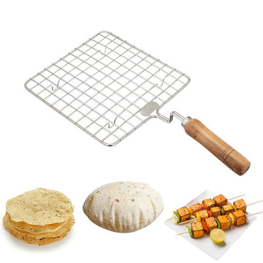 Picture of Papad Grill Wooden Hendal