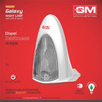 Picture of Gm 3035 Galaxy Led Night Lamp With Switch Night Lamp (18.5 Cm, White) Pack Of 2
