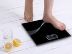 Picture of Heavy Thick Tempered Glass Lcd Display Digital Personal Bathroom Health Body Weight Weighing Sc