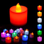 Picture of Multicoloured Battery Operated Led Tealight Candles