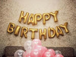 Picture of Decoration "Happy Birthday" Foil Balloon